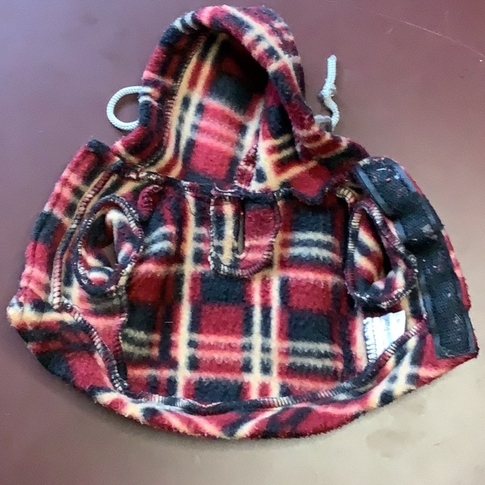 Tiny Fleece Toy Breed Hoodie Coat - Picture 5 of 8